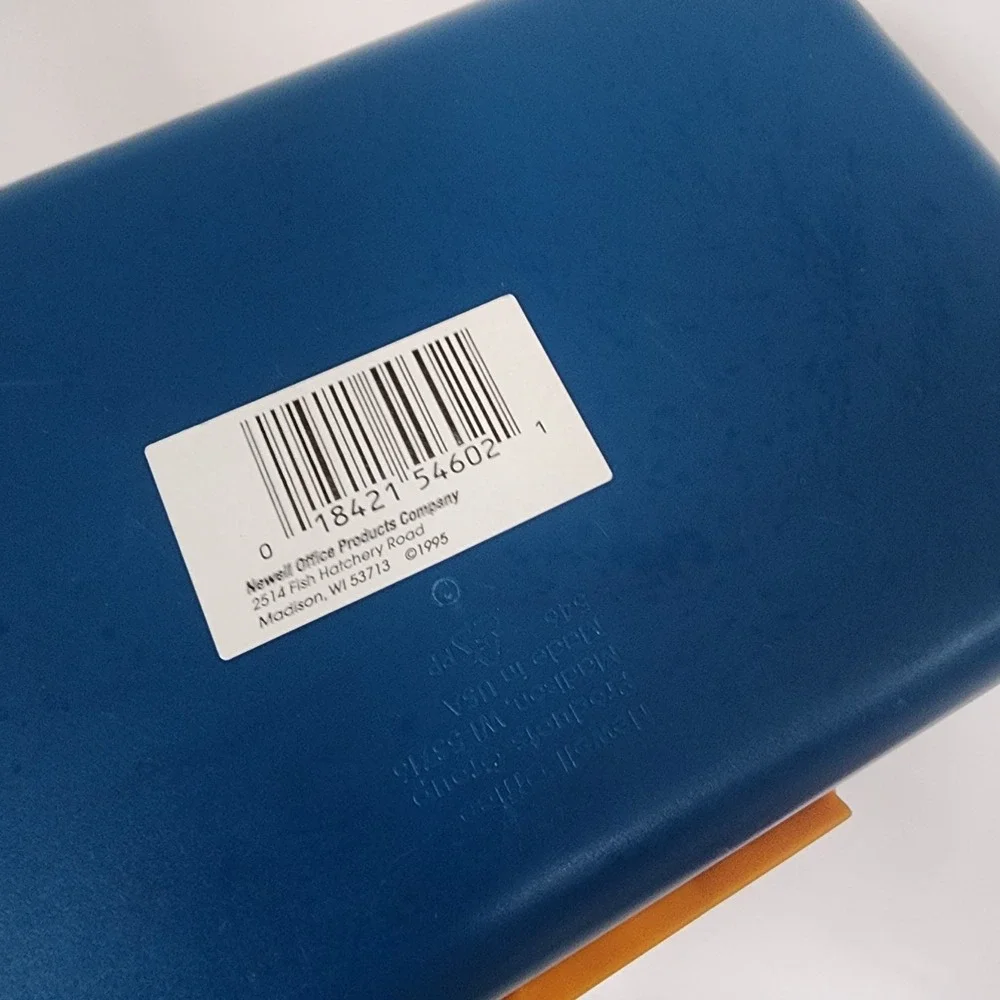 Y2k Spacemaker Vintage Orange and Blue